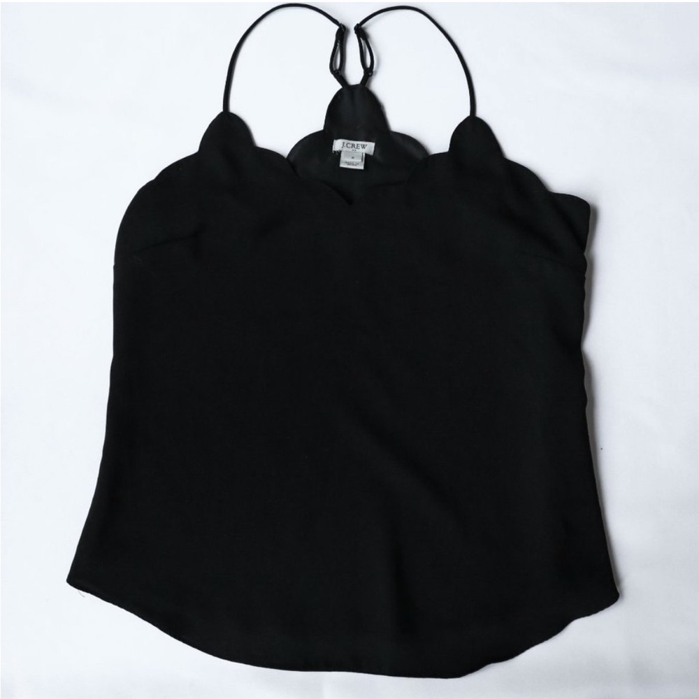 J Crew Scalloped Tank